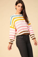 Load image into Gallery viewer, BIRTHDAY CAKE CROP TOP SWEATER