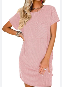 Blush Pocket Dress