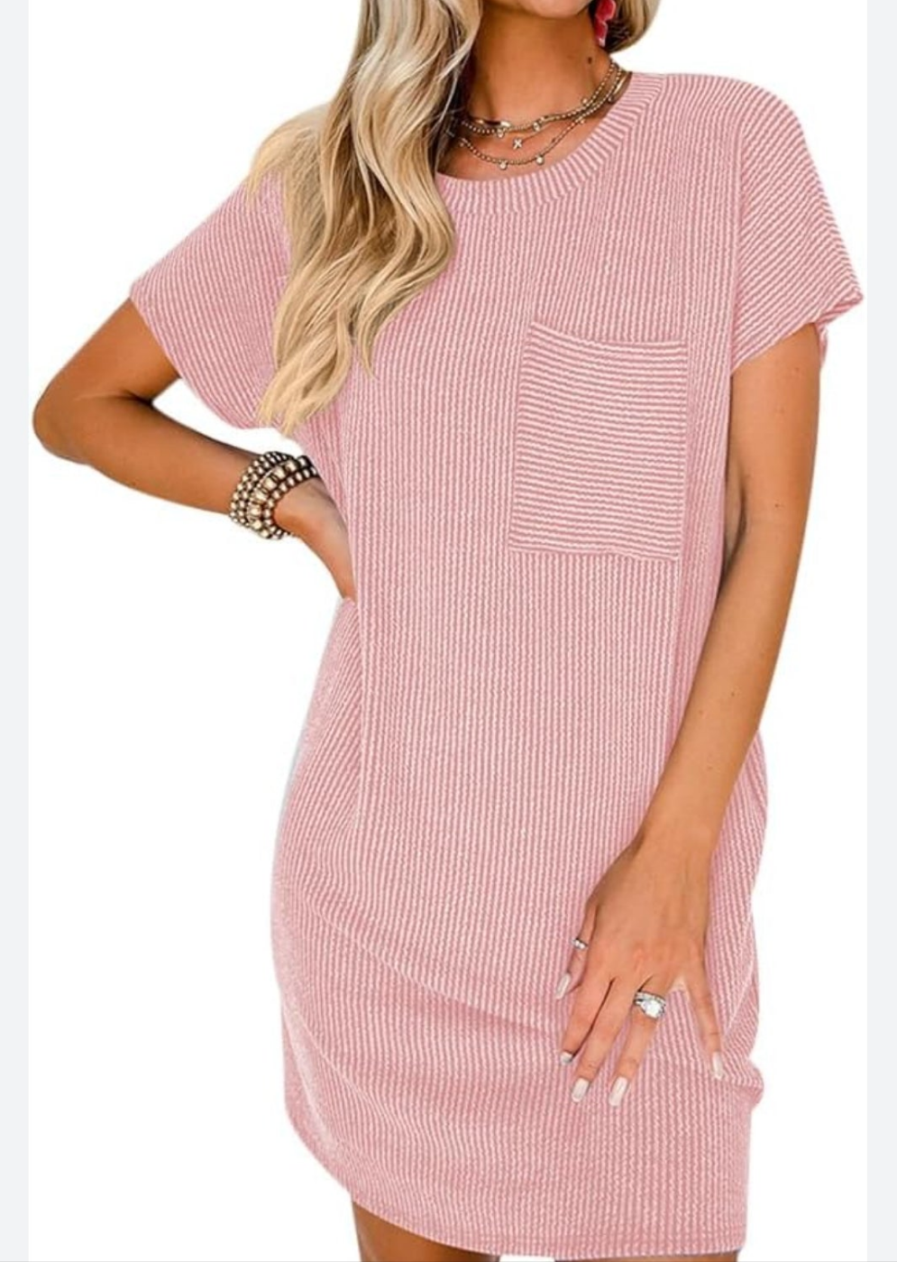 Blush Pocket Dress