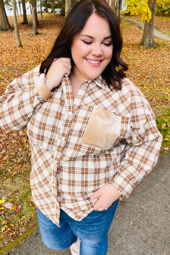 Velvet Heart Button Up