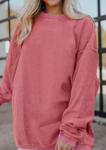 Casual Corded Pullover