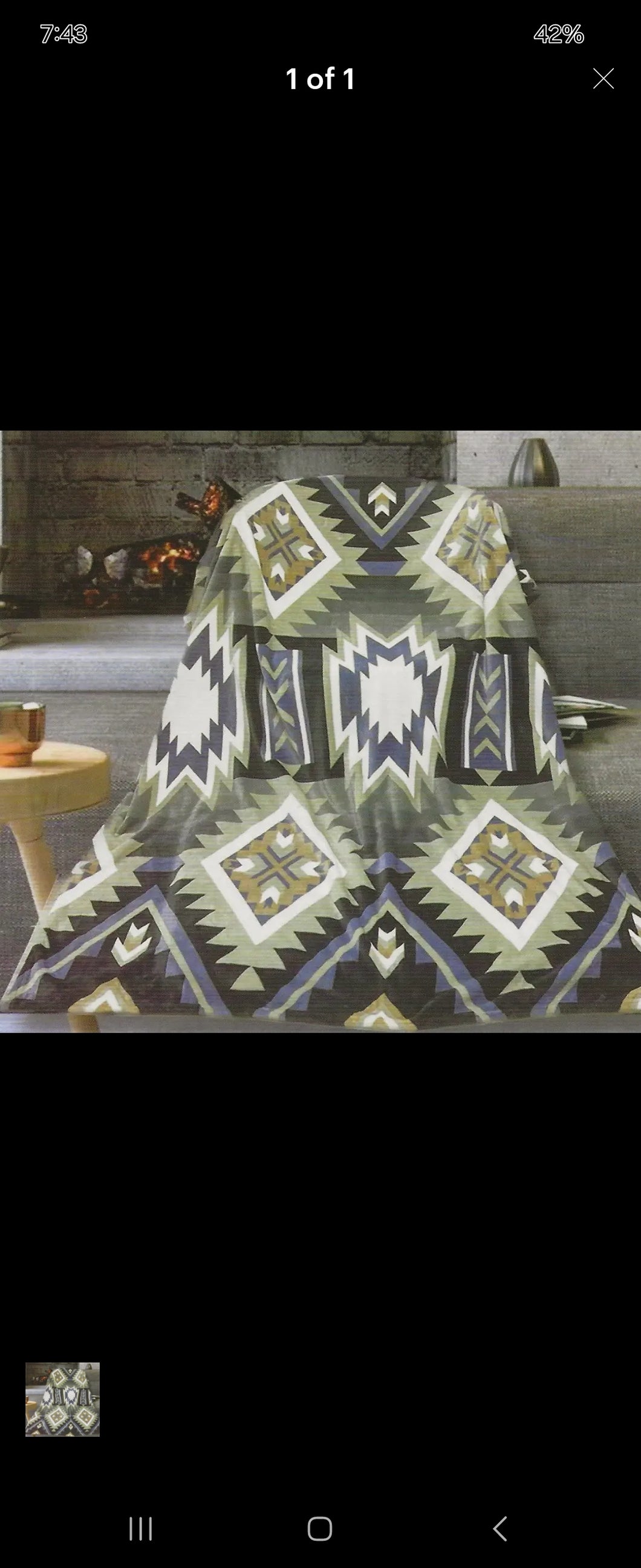 Gray & Sage Aztec