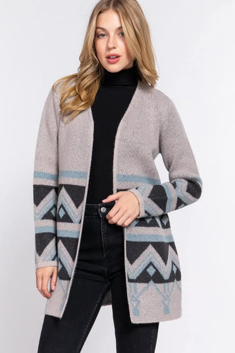 Polar Aztec Cardigan