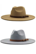 Load image into Gallery viewer, Sophisticated Flat Brim Hat