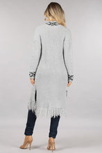 Load image into Gallery viewer, Tribal Fringe Cardi