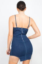 Load image into Gallery viewer, Denim Jewels Dress