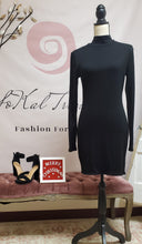 Load image into Gallery viewer, Mock Neck Mini-Black