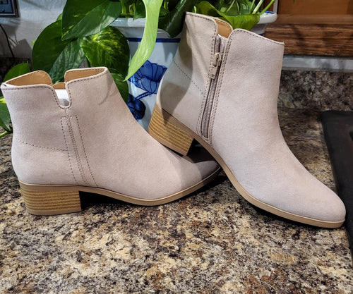 Pale Blush Bootie