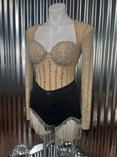 Load image into Gallery viewer, Rhinestone Princess Bodysuit