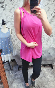 Think Pink - Strappy Tank