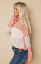 Load image into Gallery viewer, Candy Colorblock Sweater