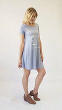 Load image into Gallery viewer, Blue Sparrow Arrow Tshirt Dress