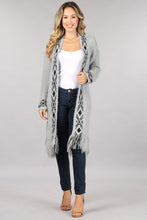 Load image into Gallery viewer, Tribal Fringe Cardi